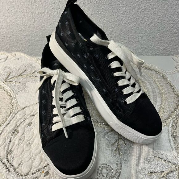 Sam Edelman Edelyn Platform Lace Up Sneakers - Picture 1 of 13